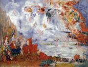 James Ensor The Tribulations of St.Anthony Sweden oil painting artist